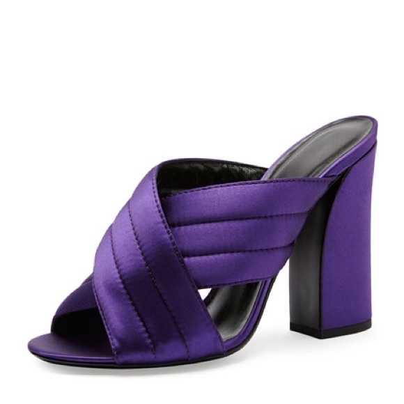 Gucci Shoes - Gucci Satin Mules